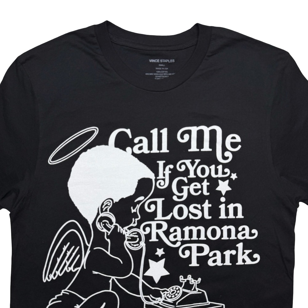Vince Staples x Call Me If You Get Lost In Ramona Park concert tour shirt